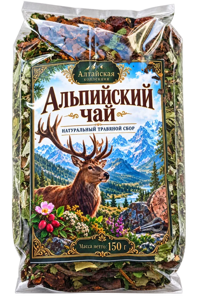 Упаковка «Альпийский чай», 150 г — фотография владельца